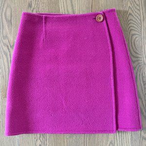 Lilly Pulitzer reversible short wool skirt